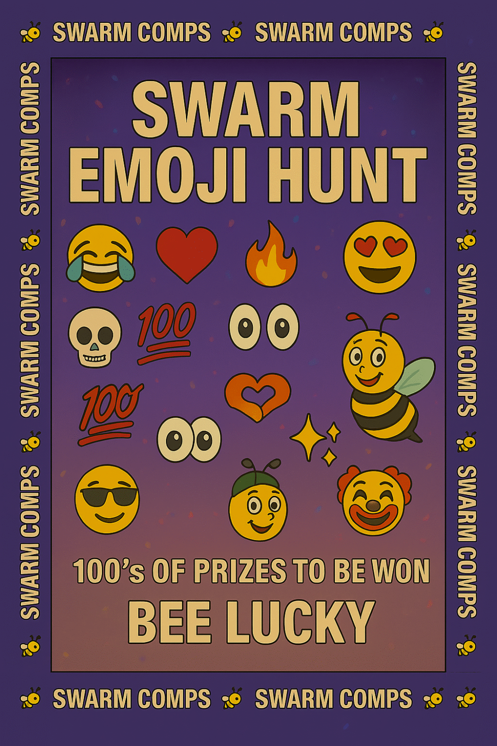 😂🔥💀😎🤡 Swarm ✨ Emoji ✨ Hunt ❤️😍💯👀🫶
